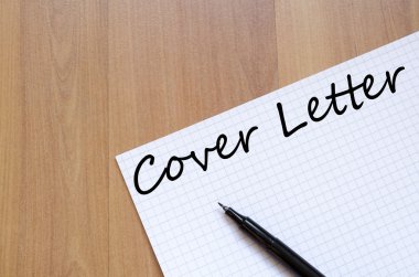 Kapak mektubu metin kavramı