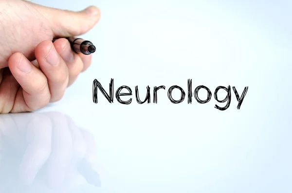Neurológia szöveg fogalma — Stock Fotó