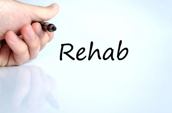 Rehab text concept — Stock Photo, Image