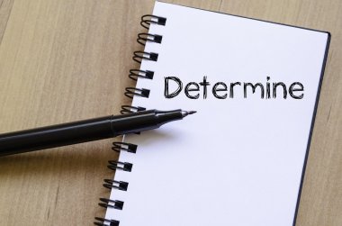 Yazmak üstünde defter belirlemek