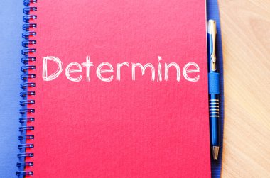Yazmak üstünde defter belirlemek