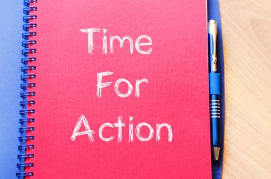 Zaman eylem yazma dizüstü için