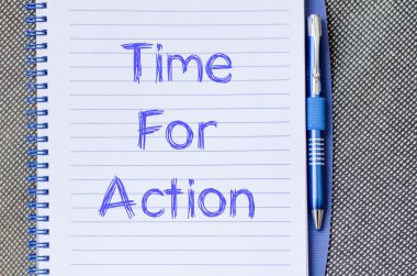 Zaman eylem yazma dizüstü için