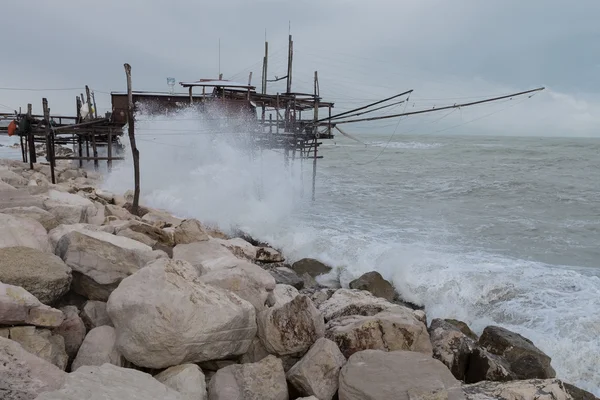 La costa dei Travocchi — Foto Stock