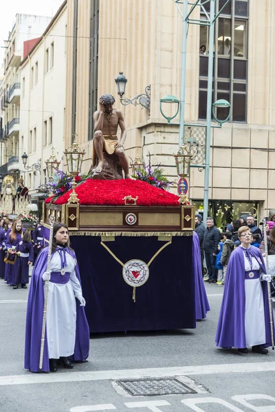 Religijne obchody wielkiego tygodnia, Hiszpania — Zdjęcie stockowe