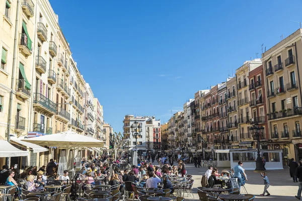 Gamla stan i tarragona, Spanien — Stockfoto