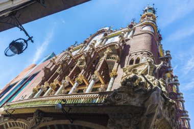 Katalan müzik sarayı (Palau de la musica catalana), Barcelona
