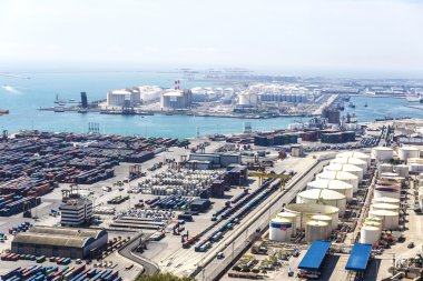 Barcelona liman görünüm