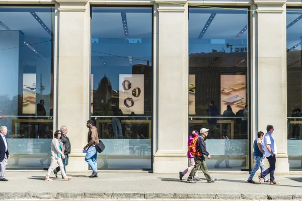 Apple Store en Barcelona — Foto de Stock