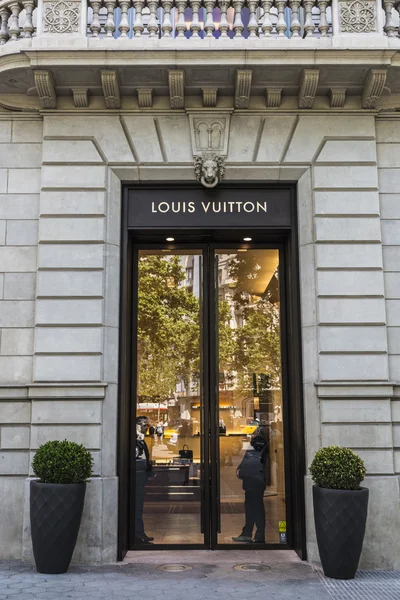 Louis Vuitton shop, Barcelona — Stock Photo, Image