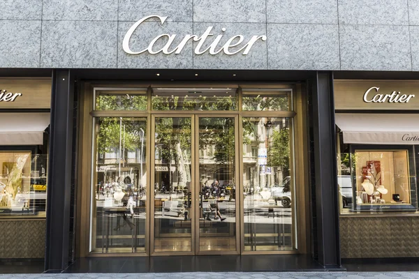 Cartier shop, Barcelona — Stock Photo, Image