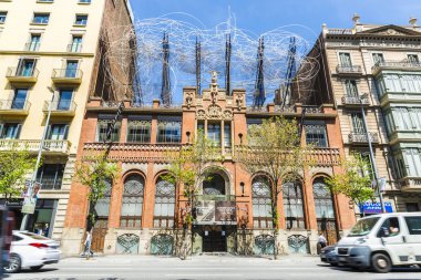 Tapies Foundation in Barcelona clipart