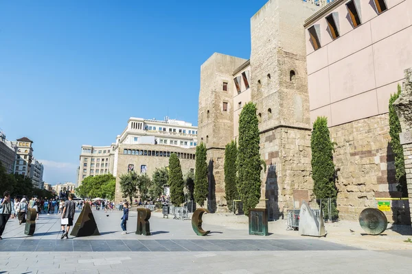 Oude stad van Barcelona — Stockfoto