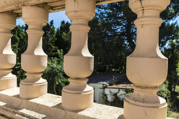 Classical stone balustrade — Stock Photo, Image