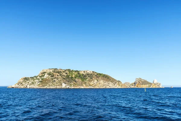 Rocce aride delle isole Medes, Spagna — Foto Stock