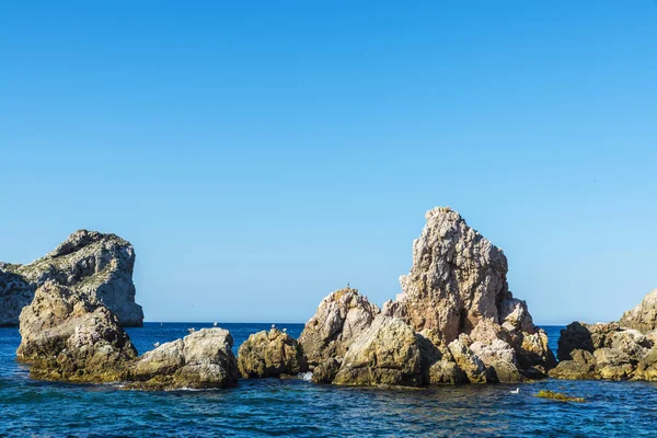 Rochas estéreis das ilhas Medes, Espanha — Fotografia de Stock