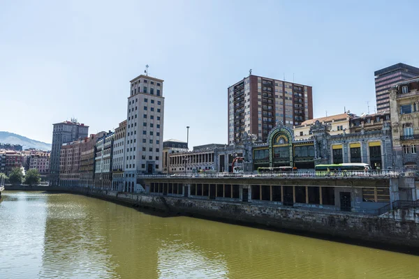 Río de Bilbao, España — Foto de Stock