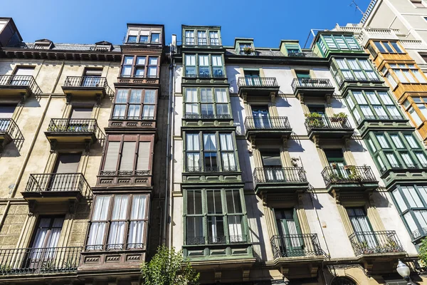 Residential building in Bilbao, Spain — Stock Photo, Image