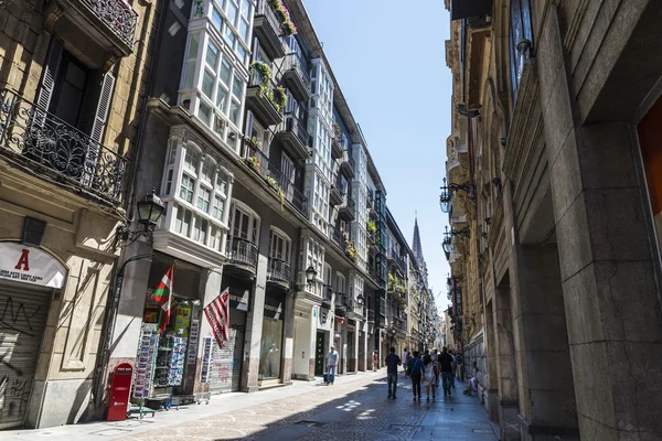 Città vecchia di Bilbao, Spagna — Foto Stock