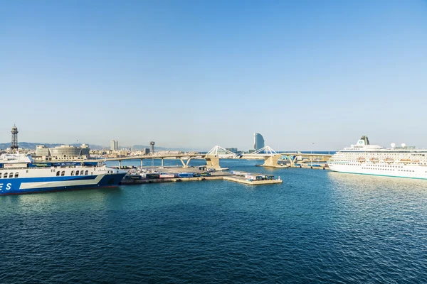 Port of Barcelona, Spain — Stock Photo, Image