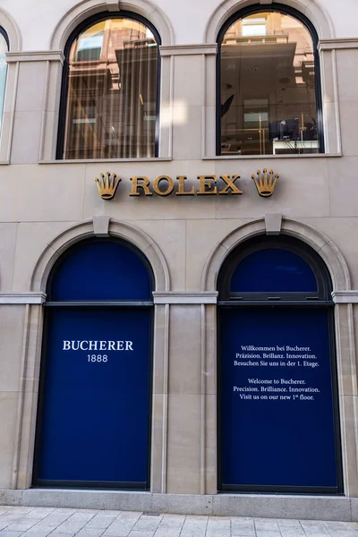 Hamburg Almanya Ağustos 2019 Grobe Bleichen Lüks Bir Rolex Saat — Stok fotoğraf