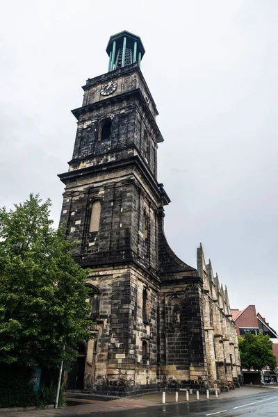 Aegidienkirche Cephesinde Lüteriyen Kilisesi Almanya Nın Eski Hanover Kasabasında Bulunan — Stok fotoğraf