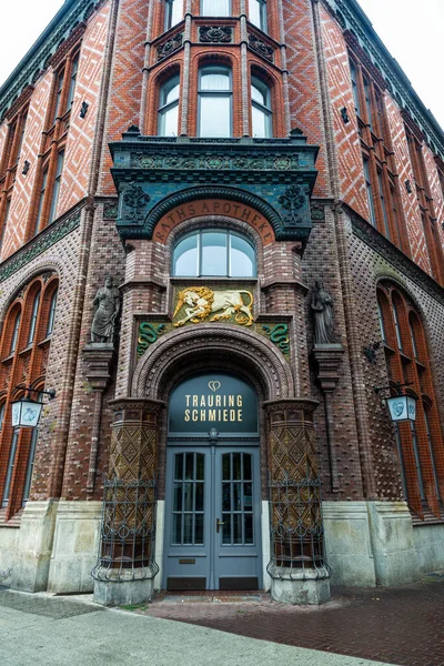 Hanover Germany August 2019 Facade Classic Building Old Town Hanover — Stock Photo, Image