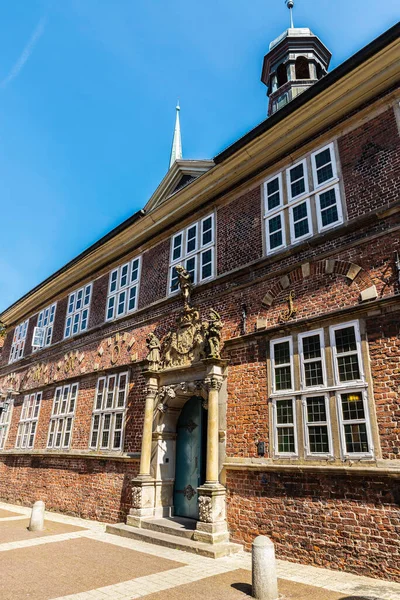 Fasad Den Gamla Stadshuset Den Gamla Staden Hansestadt Stade Niedersachsen — Stockfoto