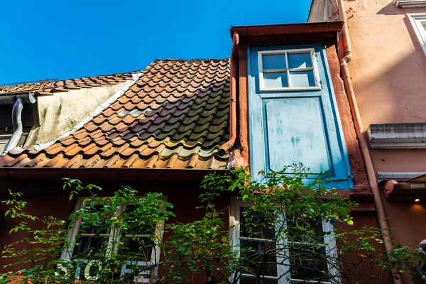 Bremen Almanya Ağustos 2019 Schnoor Veya Schnoorviertel Deki Eski Evler — Stok fotoğraf