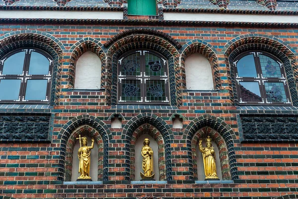 Gevel Van Het Kalandhaus Ontmoetingscentrum Van Een Van Belangrijkste Goede — Stockfoto