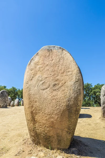 Almendres megalitik kompleks, Portekiz — Stok fotoğraf