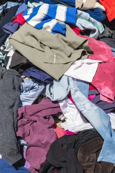 Heap of clothes — Stock Photo, Image