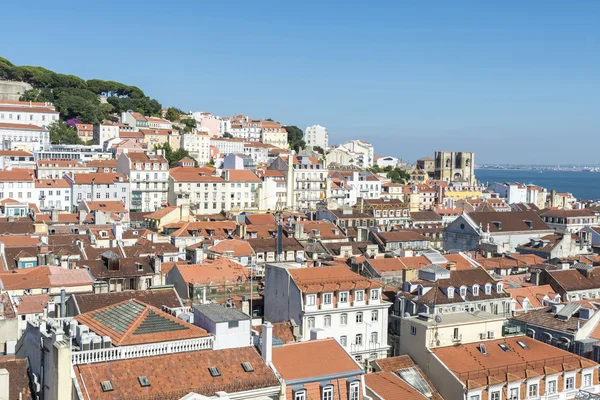 Přehled o Lisabon, Portugalsko — Stock fotografie