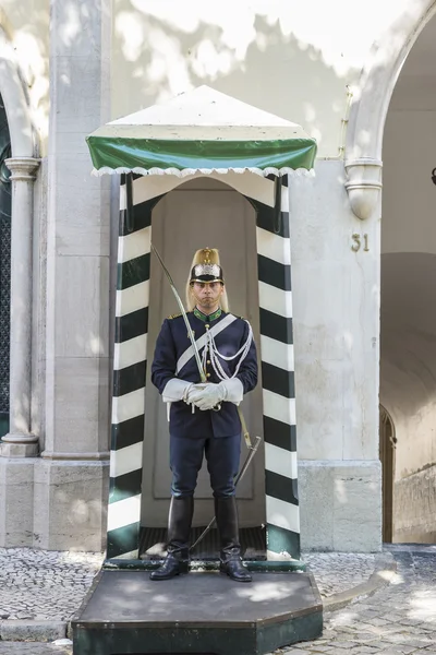 EER bewaker in Lissabon, portugal — Stockfoto