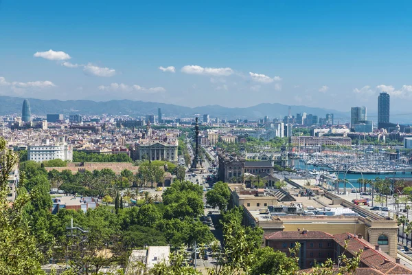 Barcelona vista genérica — Foto de Stock