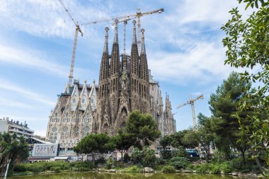 Sagrada Familia, Barcelona. clipart