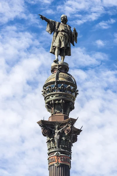 Monumento a Cristóbal Colón, Barcelona —  Fotos de Stock