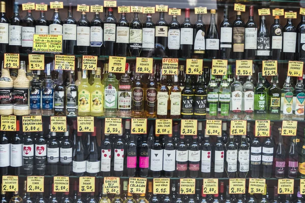 Negozio di liquori, Barcellona . — Foto Stock
