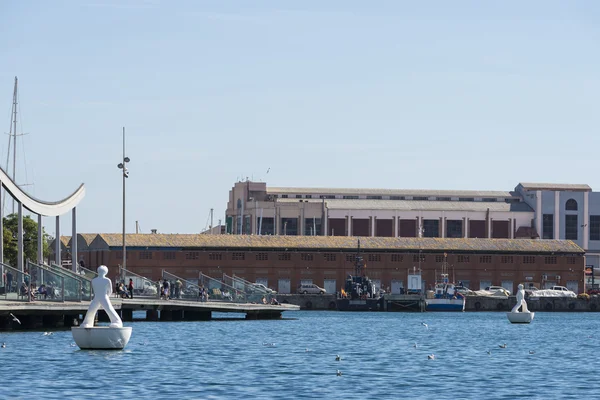 Το λιμάνι vell, Βαρκελώνη — Φωτογραφία Αρχείου