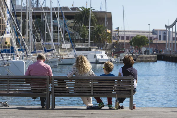 Port vell barcelona — Zdjęcie stockowe