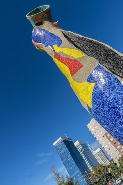 Dona heykel ben Ocell, Barcelona