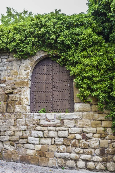 Medieval Street in Catalonia — Stock Photo, Image