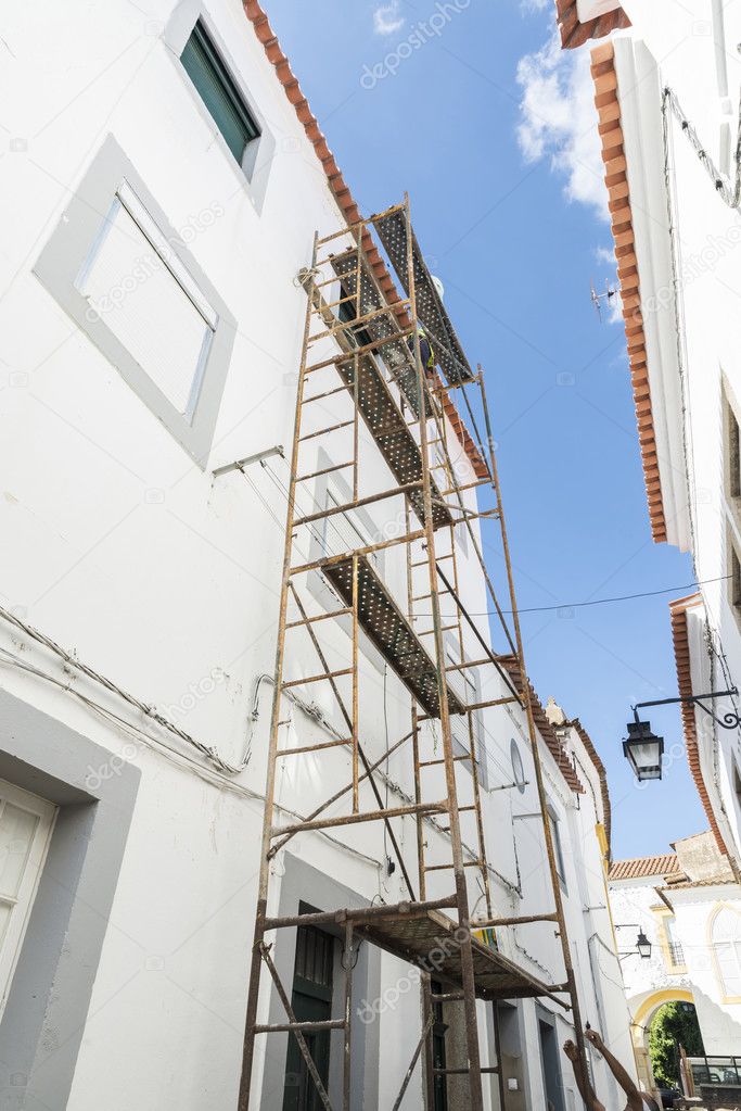 Works in Evora, Portugal