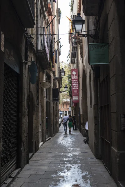 Oude stad van Barcelona — Stockfoto