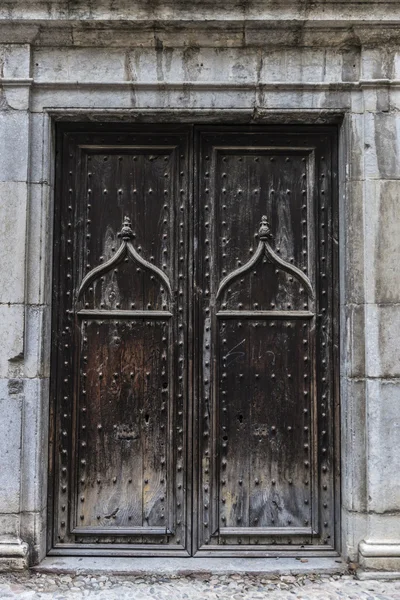 Old wooden door — Stock Photo, Image