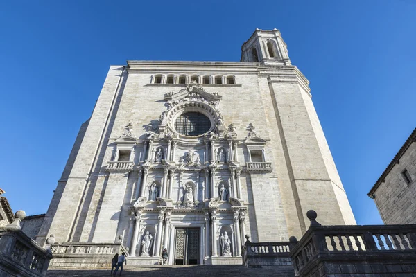 Girona Cathedral, Spain — Stock Photo, Image