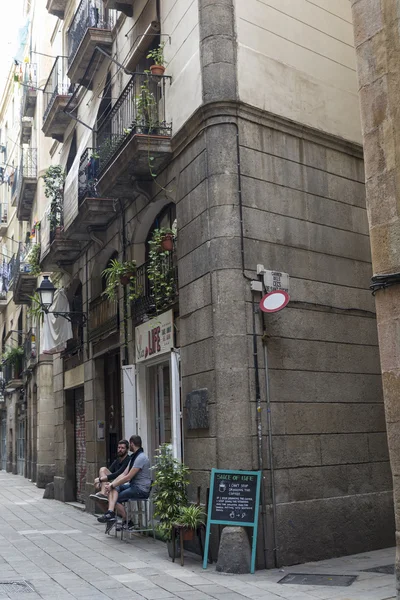 Casco antiguo de Barcelona — Foto de Stock