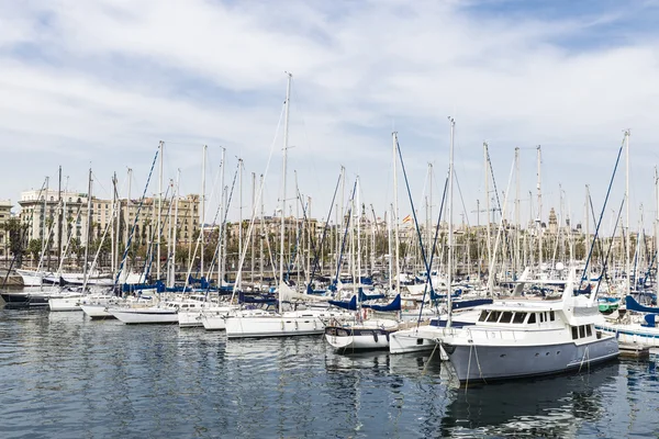 Port Vell, Barcelona — Fotografia de Stock