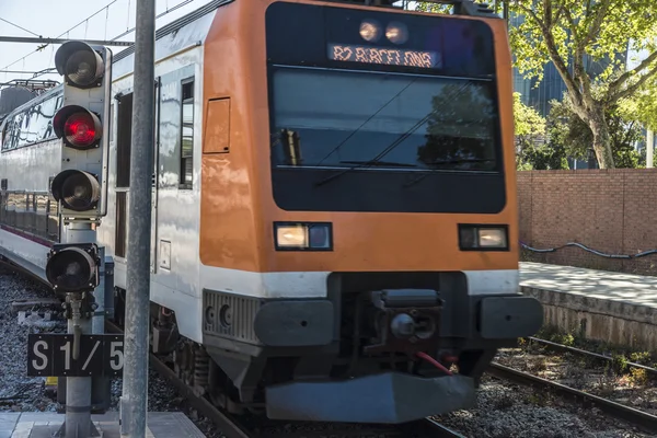 Semáforo ferroviário — Fotografia de Stock