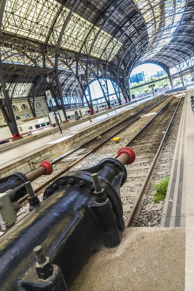 Vlakové nádraží v Barceloně — Stock fotografie